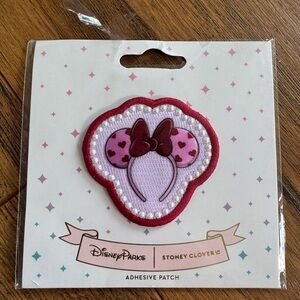 Disney Parks x Stoney Clover Minnie Mouse Ears Patch - Valentines Day Collection